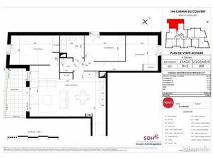 Appartement 4 pièces 85 m²