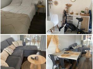 A louer à l’année LEUCATE maisonnette T3 terrasse