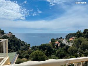 Appartement meublé 2 pièces – Cap-d’Ail – Vue Mer Panoramique — 3km Monaco