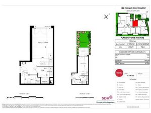 Appartement 1 pièce 26 m²