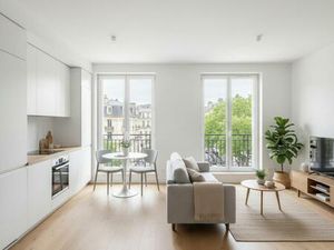 Superbe 2P + Alcôve en Étage Élevé | Expo Sud-Est  Vue Jardin & Cuisine Équipée Offerte