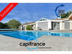 Villa à vendre 9 pièces - 278 M² - piscine - 2000 m² de terrain - Toulouse Ouest