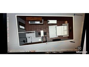 Studio meublé 23 m² – Calme – Proche Langon – Disponible Janvier