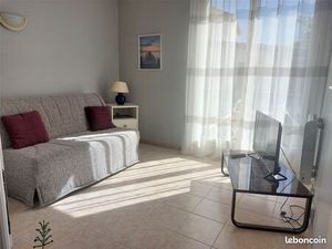 Agréable F.1. Meublé et rénové  avec balcon  cave  parking aisé 