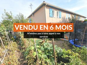 Maison T4 de 84m2 et jardin de 150m2 à Toulouse.