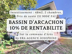 Maison 3 pièces 49 m² à vendre / acheter arès 33740 ? | ERA Immobilier