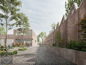 Nieuwbouw KMO-Unit van 216m² (met aansluiting op WARMTENET) en veel natuurlijke lichtinval