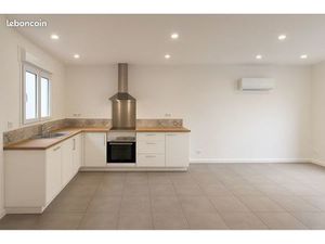 Maison neuve climatisé avec jardin