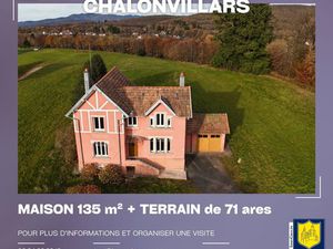 Achat Maison 5 pièces 134m² CHALONVILLARS 70400