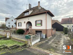 BOOFZHEIM - MAISON 130M² SUR 11 85 ARES AVEC JARDIN ARBORE + TERRASSE + DEPENDANCE + 4 GGE