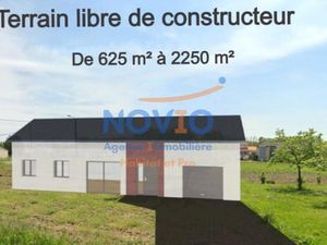 Terrain constructible à Naintré