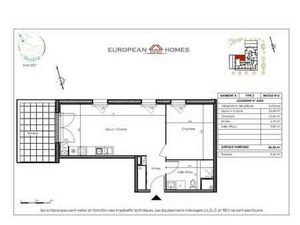 Location Appartement 2 pièces à Sautron (44880) : à louer 2 pièces / 46m² Sautron