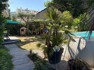 Appartement 3 pièces avec climatisation  jardin et piscine Riquier