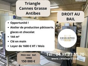 Pâtisserie  atelier 144 m² Mouans-Sartoux