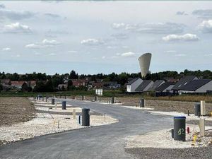 Terrain constructible viabilisé à vendre