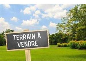 Terrain constructible viabilisé à vendre