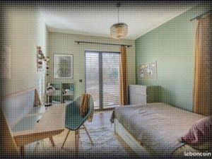 Chambre meublée 1 personne chez l'habitant