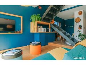 Maison plages et forêt