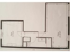 F2 36m² Maisons-Laffite