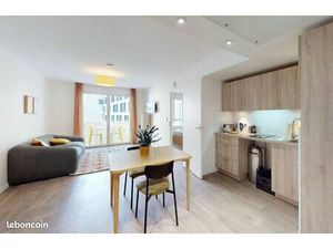 Appartement type T2 meublé disponible immédiatement