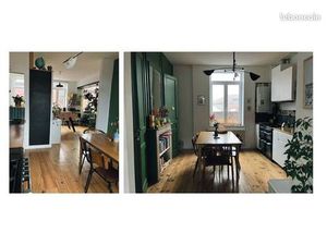 Appartement duplex traversant