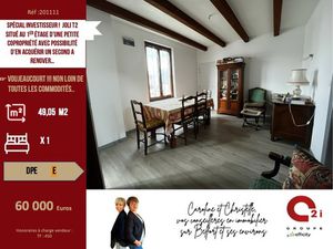 Appartement 2 pièces - 49 m²