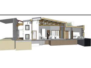 Ensemble immobilier comprenant une maison de 224 m2 et ateli