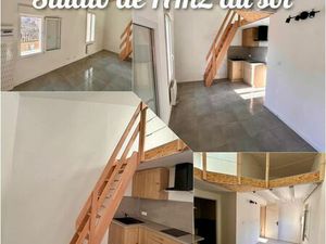 Studio 16m² + mezzanine 11m² – Carpentras centre
