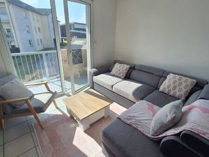 F2 Meublé avec balcon et séjour orienté SUD + Parking couvert