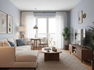 Appartement cosy avec balcon dans un cadre verdoyant