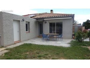 Maison récente – 3 chambres – Jardin 360 m² – Llupia