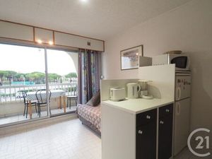 Appartement Studio Cabine à louer - 1 pièce - 21 53 m2 - Le Grau Du Roi - 30 - LANGUEDOC-R