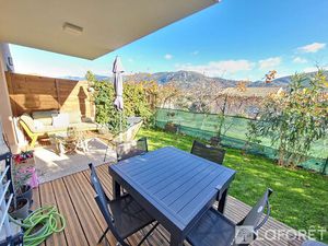 Appartement Carros 3 pièces 58 m2 - rez de jardin- - double parking