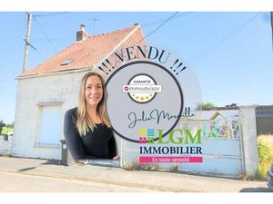 Nouveauté en exclusivité à Hélesmes – Maison semi-individuelle avec grand hangar et extéri