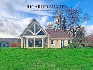 60940 ANGICOURT - MAISON D'ARCHITECTE 180 m² / GRAND SÉJOUR / 5 CHAMBRES / SOUS-SOL TOTAL 