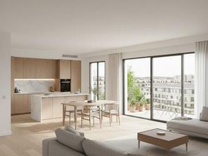 MAGNIFIQUE 4 PIECES TRAVERSANT EN ETAGE AVEC BALCONS