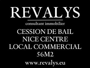 Vente commerce 56 m² Nice (06000)