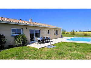 VILLA T4  104.5m2 3 CHAMBRES AVEC PISCINE ET VUE DEGAGEE SE