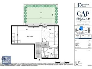 Appartement à louer 2 pièces 49.1 m² - Nice (06) - 918€