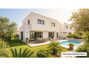 Vente maison neuf 4 pièces 93m2 Saint-Cyprien-Plage - 420000 € - Surface Privée