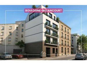 Vente appartement neuf 2 pièces 41m2 Boulogne-Billancourt - 393783 € - Surface Privée