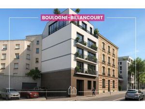 Vente appartement neuf 2 pièces 40m2 Boulogne-Billancourt - 382565 € - Surface Privée