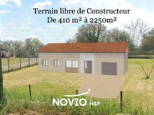 Vente terrain constructible 625 m²