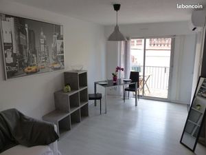 Agréable et lumineux appartement meublé avec balcon à Perpignan