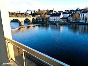 T3 châteaulin 2 chambre vue sur rivière