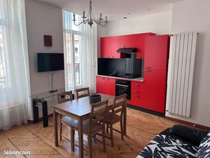 T2 meublé avec balcon rénové