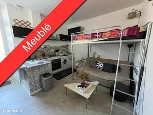 Studio 1 pièce 19 m²