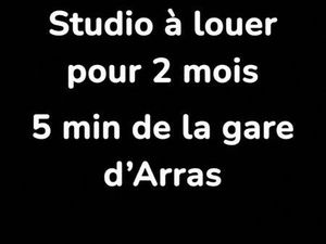 Studio à louer pour 2 mois