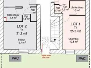Vente appartement 1 pièce 26 m² Gleizé (69400)