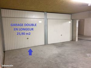 Garage double en longueur 25 90 m2 sécurisé dans résidence Campagne Ribero Marseille